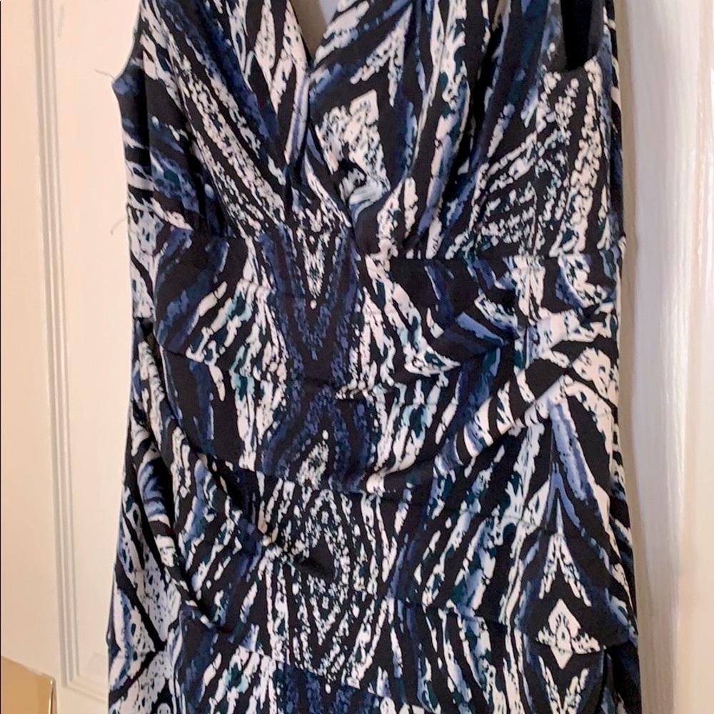 DRESS BARN TIEDYE IKAT DRESS - Picture 3 of 8